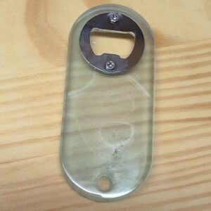 Resin Blue Transparent Bottle Opener